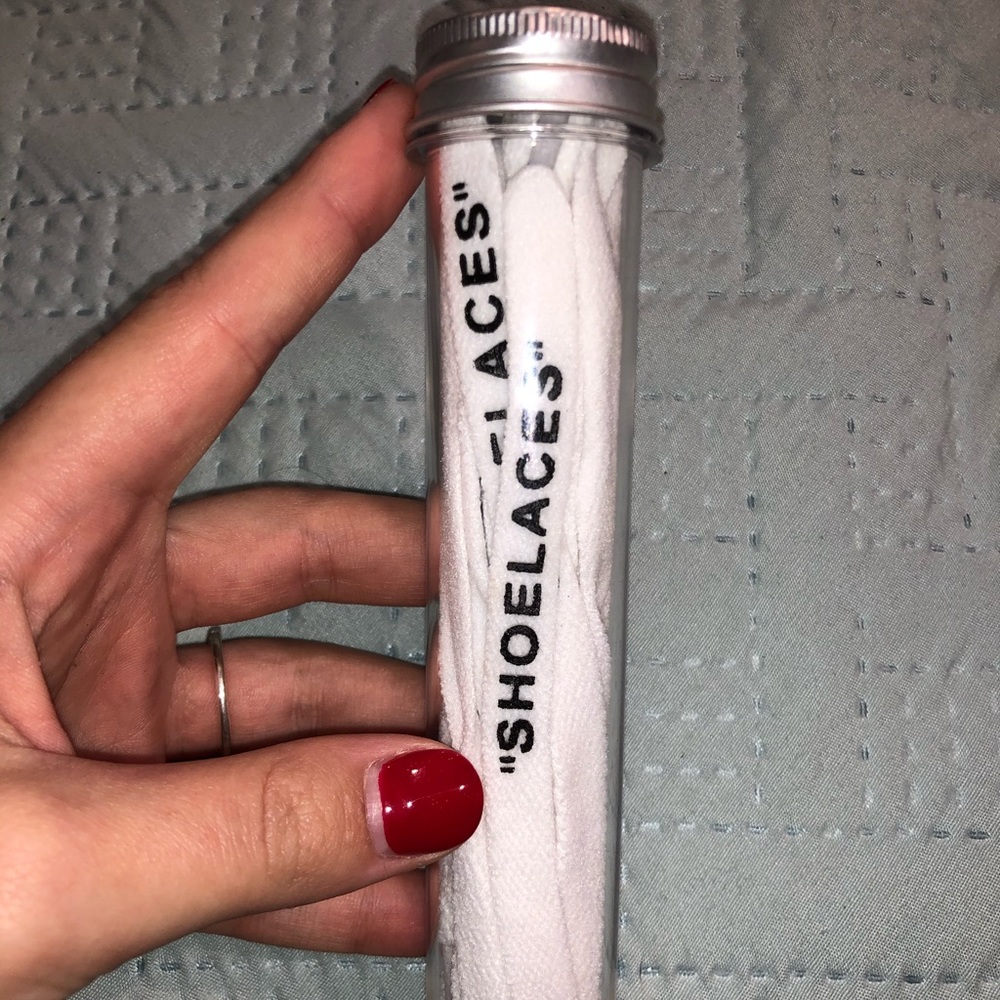 Off-White white laces
